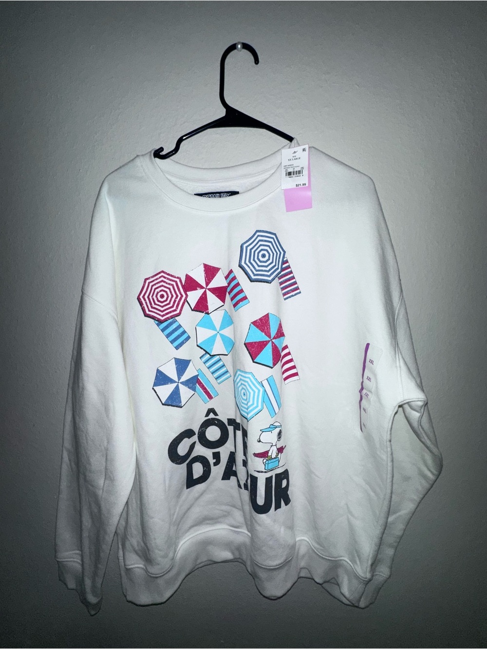 Modern Lux White Graphic 'Mother Nature' Desert Print Tee